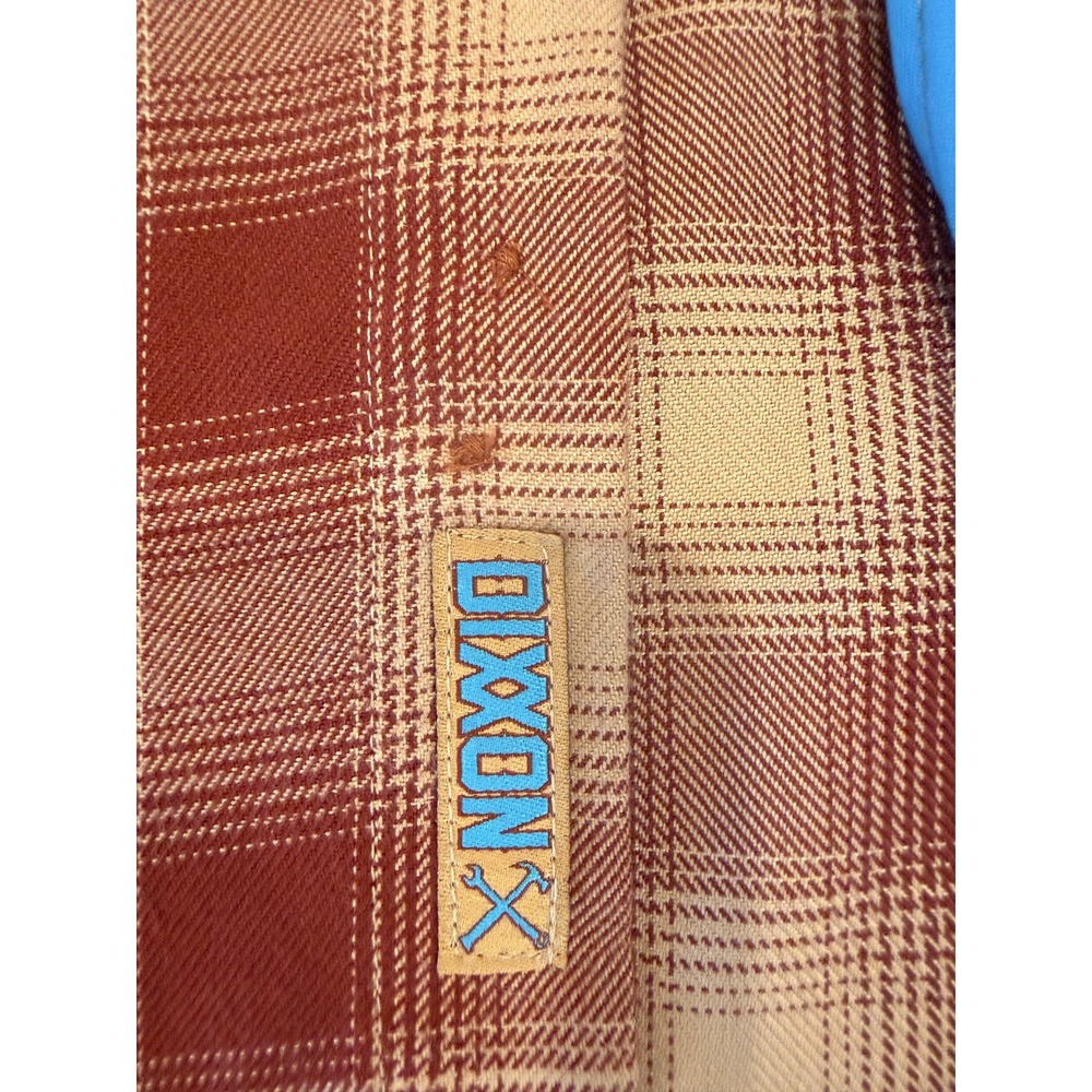 Dixxon Flannel Company Shirt Mens Plaid Pueblo Pearl Snap Button Long Sleeve L - Picture 10 of 16